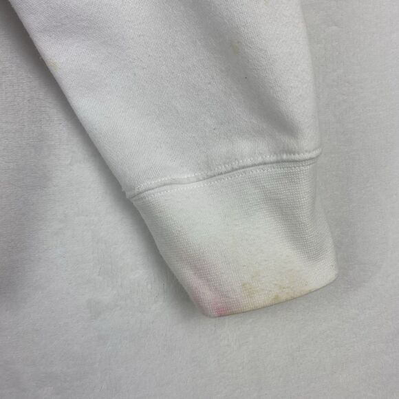 Disney 2016 Mickey Mouse Fantasia Sweater Womens XL White Hooded Sweatshirt - Picture 10 of 16